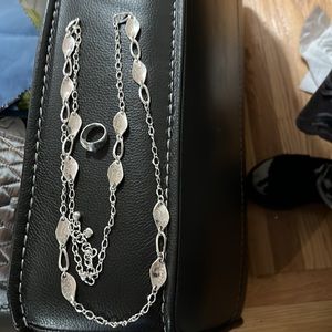 Brighton twisted long necklace.